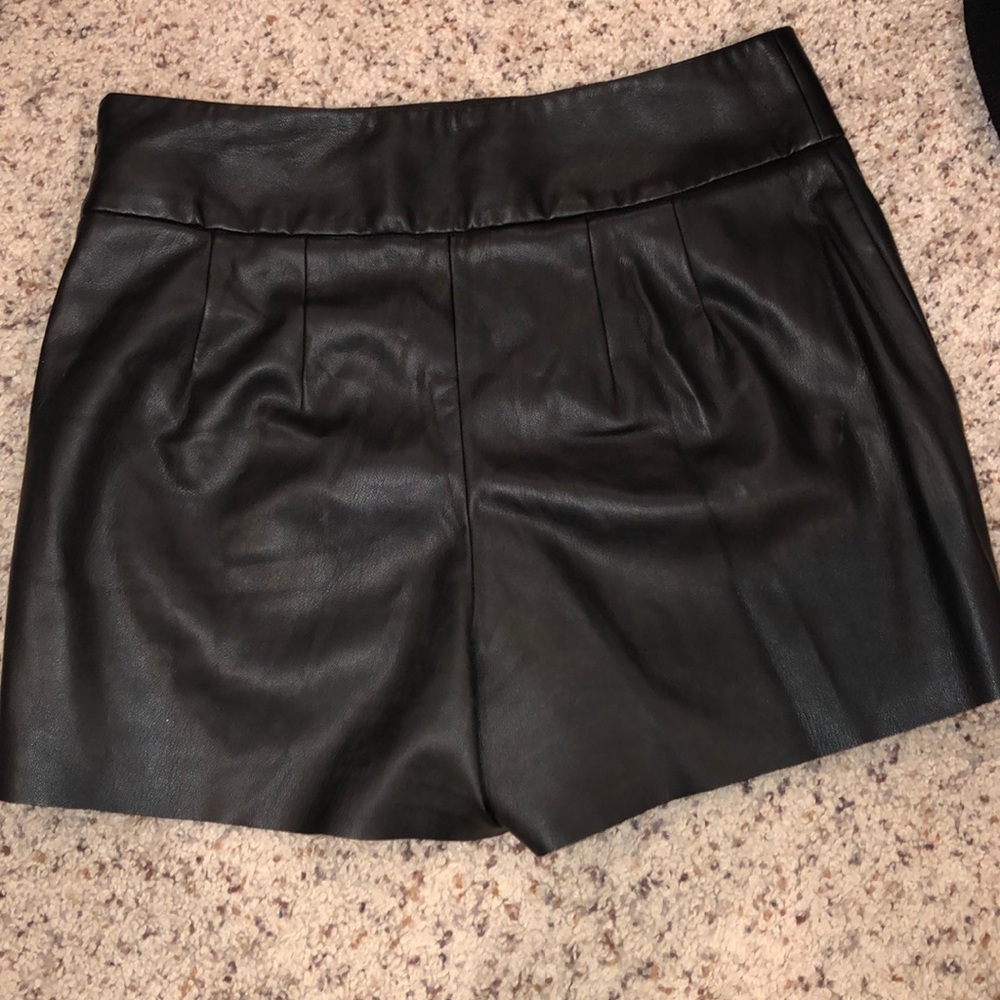 Leather Shorts